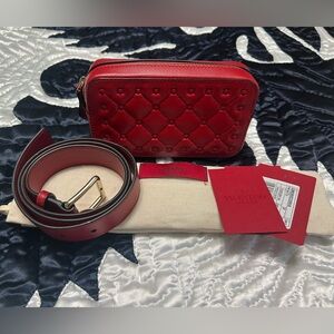 Valentino Garavani Quilted Belt Bag